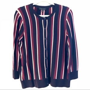 🆕 ANN TAYLOR stripe cardigan